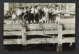Boys on a Wharf