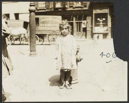 Girl in Front of Fire Hydrant