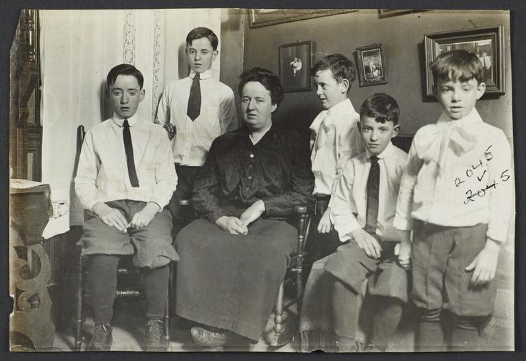 Mother with Five Sons