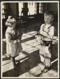 Children with Toys