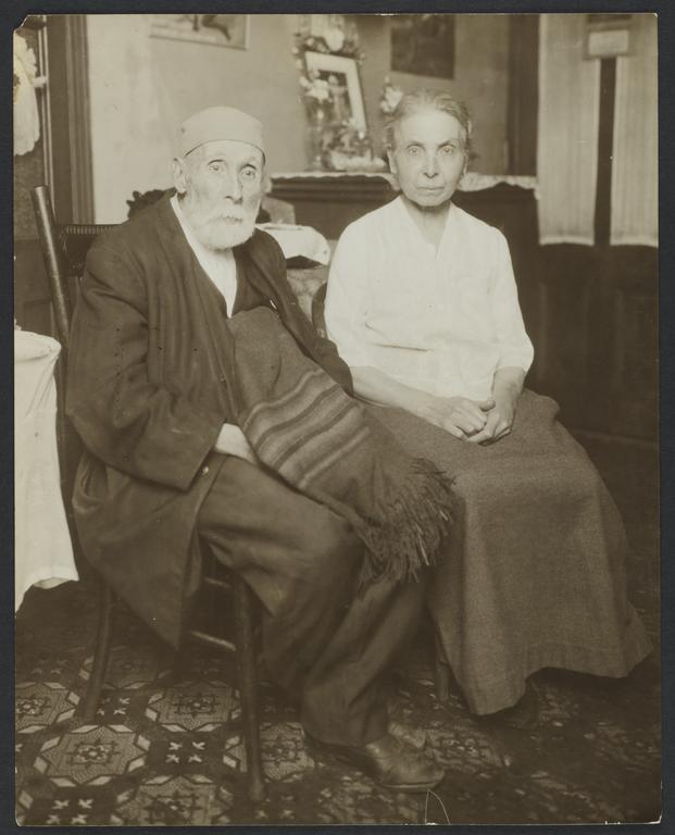 Old Couple Seated