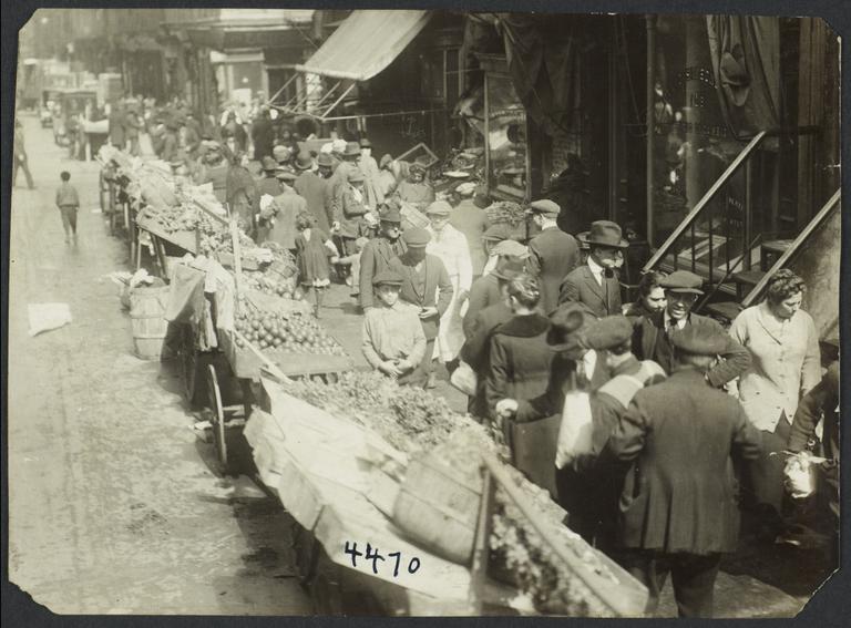 Fruit Stands on Mulberry Street