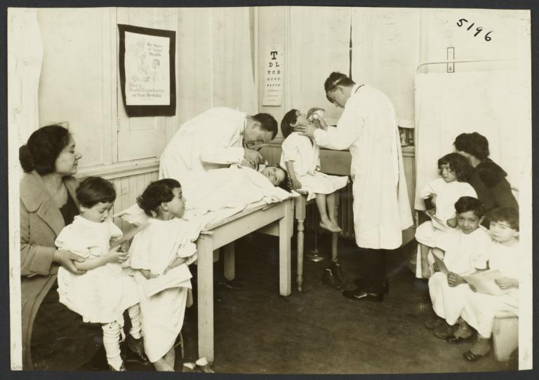 Mulberry Health Center Album -- Doctors with Children