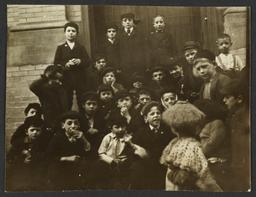Group of Children near Door