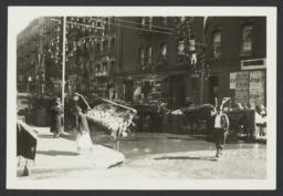 Pushcarts on Elizabeth Street