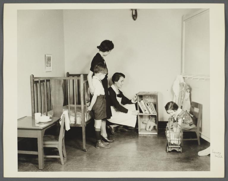 Nurses' Educational "Keep Well" Series Album -- Lenox Hill Nursery