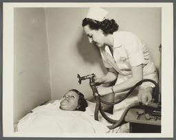 Nurses' Family Health Series: Tuberculosis Album -- Under Medical Supervision for Enlarged Thyroid 