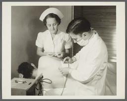 Nurses' Family Health Series: Tuberculosis Album -- Doctor's Examination
