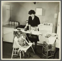 Lenox Hill, 1948-1949 Album -- Ironing