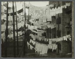 Clothes Drying in Tenement District